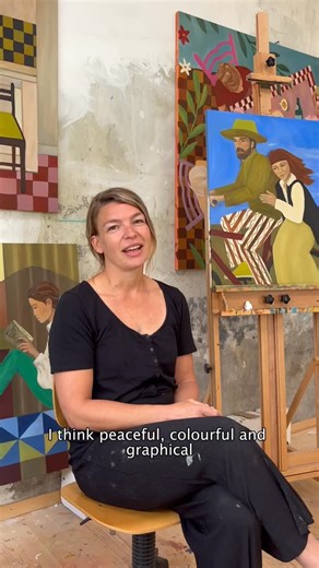 Affordable Art Fair Brussels on Instagram: "⁠l 𝗔𝗥𝗧𝗜𝗦𝗧 𝗦𝗣𝗢𝗧𝗟𝗜𝗚𝗛𝗧⁠ ⁠ Meet Renske Herder - a Dutch visual artist known for her vibrant, narrative-driven work that fuses figurative and abstract elements. Rooted in a deep appreciation for colour, folklore, and historical craft, her art reflects a personal exploration of slowness, storytelling, and cultural heritage.⁠ ⁠ Visit @chezfreddy.art.design's stand A13 to discover @renskeherder's work.⁠ ⁠ 🗓️ 4 - 8 February, Tour & Taxis⁠ ⁠ #aff