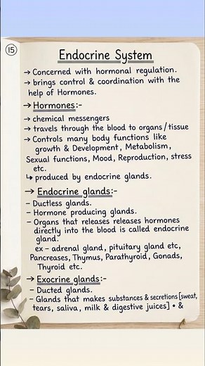 🧠 Control and Coordination Class 10|Best Notes for Board Exams! 📝‪@AestheticBiologyNotes‬