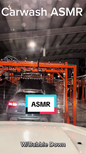 Carwash ASMR with @Bubble Down Car Wash #asmr #carwash #asmrsounds #tampabay