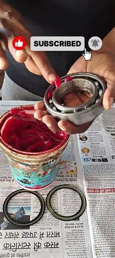Old Bearing Restored Like New 🛠️ | Wash & Grease Hack | Fixkar Factory