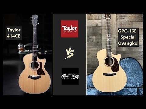 [Guitar Demo] Taylor vs Martin (414CE | GPC-16E Special Ovangkol) | Simple Fingerstyle Comparison