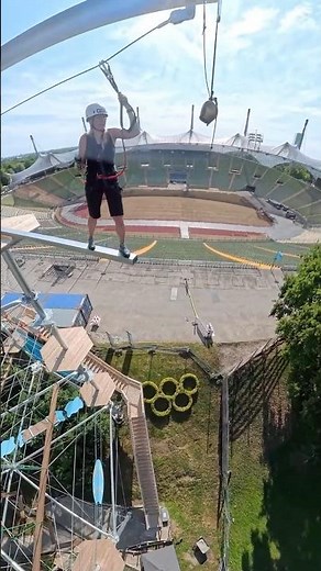 The high ropes course in Munich totally wiped me out 😳