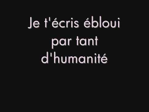 Je t'écris - Grégory Lemachal