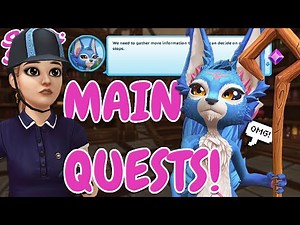 MAIN STORY QUESTS & NEW SECRET PASSAGE! (I LEVELED UP!) 😱 *STAR STABLE FORT MARIA LIBRARAY*