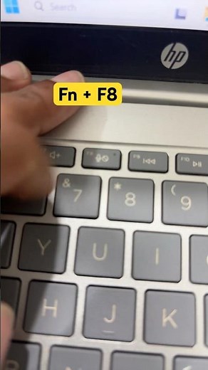 HP 8BB6 Series Laptop Mic Audio Input Not Working Problem#macnitesh#keyboardtricks#2026short