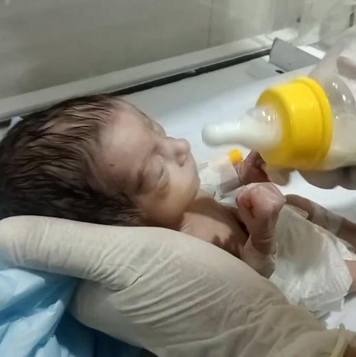 21K views · 613 reactions | This video shows the care of a 29-day-old extremely premature baby (6 months gestation) with low birth weight of 700g in the NICU. The baby is managed inside an incubator under close monitoring. A NICU male nurse demonstrates feeding through the Nepali drop method and provides essential neonatal care for such high-risk premature infants. | Cute Babies | Facebook