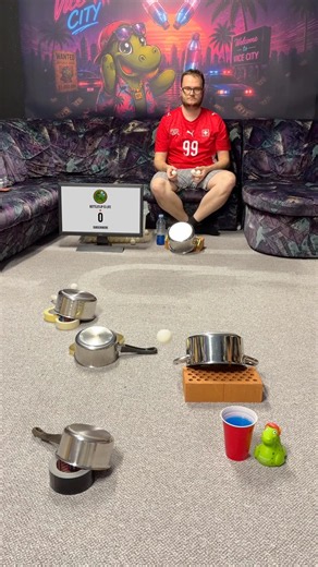Ping Pong Trick Shots… Can You Guess the Ending? 🏓👀