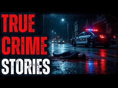 5 Disturbing True Crime Stories For Sleep With Rain Sound | Black Screen | Vol. 181