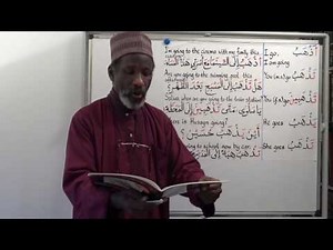 The Key to Arabic Book Two, Lesson Twenty