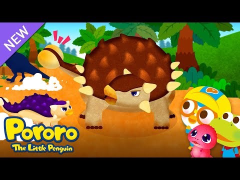 Pororo and Strong Ankylosaurus | Dinosaur Song for Kids🎵 | Pororo the Little Penguin