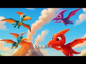 Explore Dinosaurs & Volcanoes | Fun Educational Dino Adventure Song for Kids