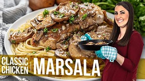 528K views · 1.9K reactions | Satisfy your inner Italian with Classic Chicken Marsala, featuring pan-fried chicken in a Marsala reduction sauce. And get this, it’s ready in just 30 minutes! ✅ RECIPE: https://thestayathomechef.com/chicken-marsala/ | Recipes | Facebook