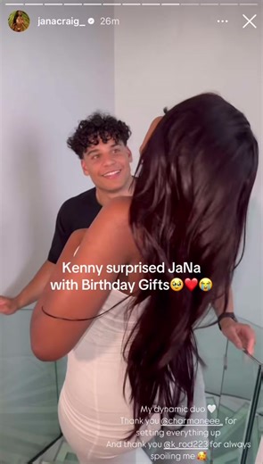 Kenny Surprises JaNa with Heartwarming Birthday Gifts