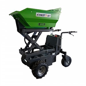 [Hot Item] Electric Mini Dumper off-Road Capability High Tip Track Loader Rubber Self-Loading