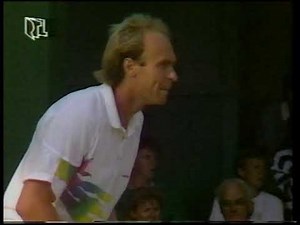 Boris Becker vs. Jan Gunnarsson Wimbledon 1989 3rd round PART 6