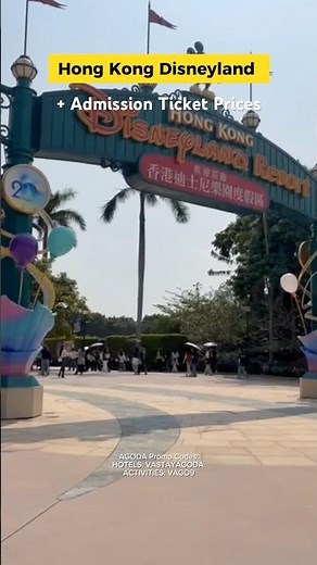 Hong Kong Disneyland 2027 Admission Tickets #shorts #hkdisneyland #hongkongvlog