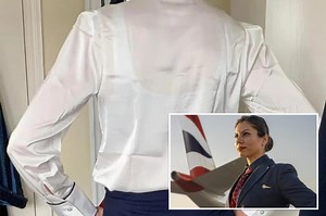 British Airways told female flight attendants to wear white bras under new, ‘see-through’ blouses