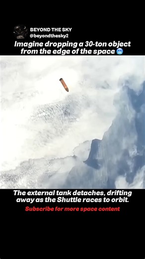 NASA Dropped This Giant Tank From Space🤯 #cosmic #multiverse