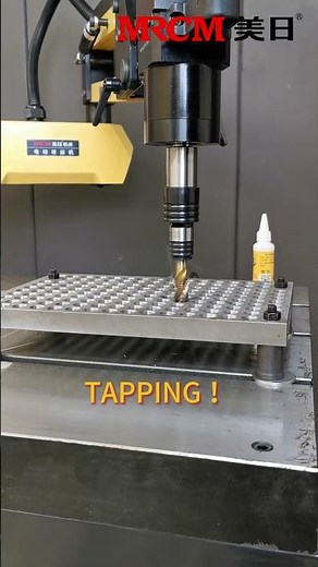 Electric Tapping Machine(manual mode)! #machine #tappingmachine #mrcm #fyp #automation