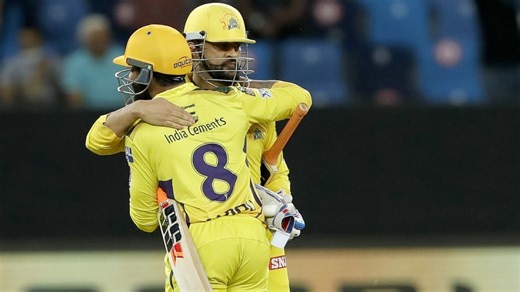 CSK beat DC, CSK won by 4 wickets (with 2 balls remaining)