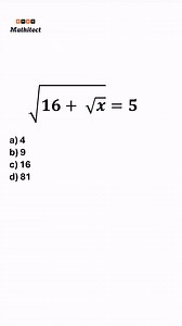 1K views · 19 reactions | Struggling with nested radicals? This math trick is easier than it looks! Follow for more quick math tips and puzzles. 易 #math #mathpuzzle #algebra #squareroot #mathtrick #mathskills #learnmath #mathhelp #student #problemsolving #brainteaser #fastmath #edutok #mathematics #radicals | Mathitect | Facebook