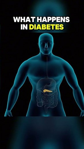 How Diabetes develops (what happens in diabetes) #diabetes