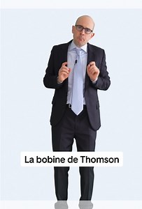 La bobine de Thomson est un dispositif expérimental spectaculaire. Il sert à montrer les lois de l’induction électromagnétique (lois de Faraday et Lenz). La variation du champ magnétique génère un courant (et donc un champ électrique associé) et la force électromagnétique s’exerce sur l’anneau. Personnellement, j’aime bien cette chose car elle montre clairement qu’électricité et magnétisme sont liés. Salukes #science #physique #electricite #thomson #magnetisme #experience #profbucella #lascience
