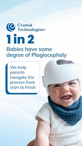 The DOC Band® is 32% lighter than other products. Find out how Cranial Technologies can help your baby today. | Cranial Technologies