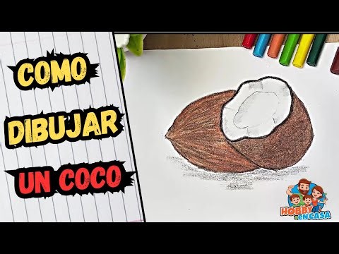 Como DIBUJAR un COCO fácil Y RÁPIDO