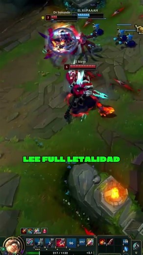 LEE SIN FULL LETALIDAD #leagueoflegends