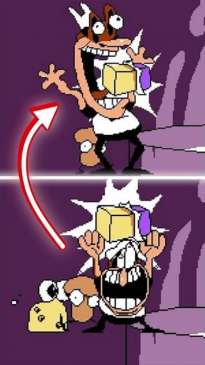 FAKE PEPPINO Took Over Pizza Tower?! 😳 [Pizza Tower mods Shorts] #PizzaTowerShorts