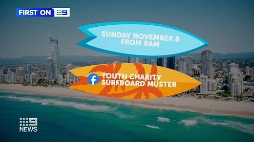 1.8K views · 32 reactions | A group of #PalmBeach surfers is hoping to collect more than 100 old surfboards for disadvantaged children this Christmas. #9News | Weeknights at 5.30pm | 9 News Gold Coast | Facebook