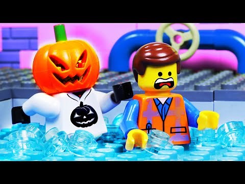 Lego Movie Halloween Swimming Pool - The Pumpkin