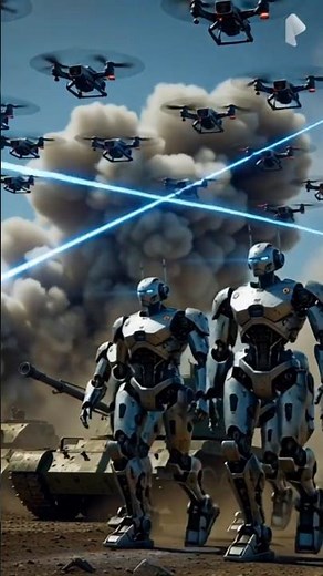 🤖 Future War शुरू! जब इंसानों की जगह लड़ेंगे AI Robots #rdsimpulse #robot