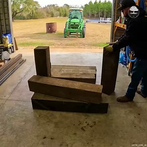 How to Build a DIY Log Sawhorse | The Kelley's country life