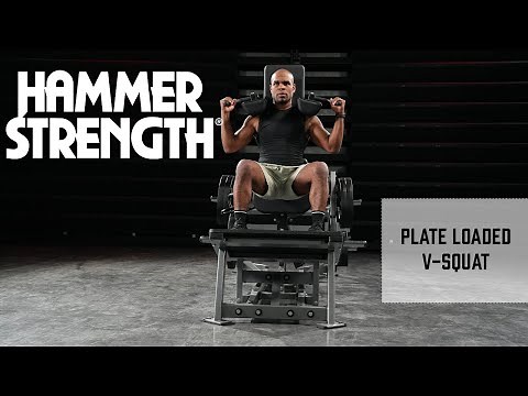 V-Squat | Hammer Strength Plate Loaded