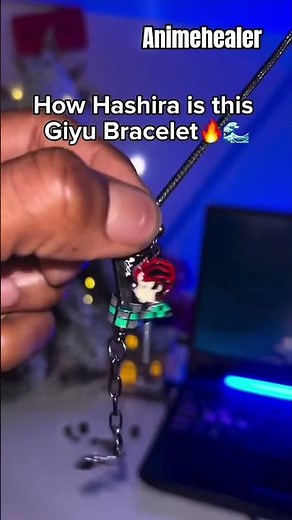 Tanjiro Bracelet 🔥 | Demon Slayer Accessory Unboxing #animemerchandise #demonslayer #anime