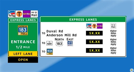 183 Mobility Project releases bird's-eye view of new express lanes