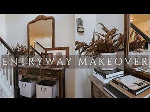 Entryway Makeover | Thrifted Home Decor