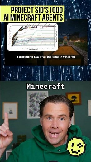 Project Sid is CRAZY Minecraft AI 🤯 #ai #technology #minecraft