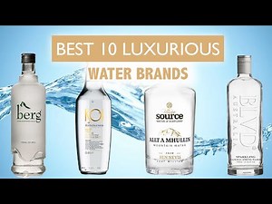 Best 10: Luxurious Water Brands | BLVD, BERG, ROI, MINUS 181, UISGE SOURCE AND MORE...