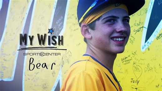 Even while facing a genetic disorder, Bear’s passion for baseball is still strong. Meeting the Savannah Bananas gave him the chance to swing the bat, wear his own jersey, and share laughs with a team that welcomed him like family. That day was more than baseball. It was a powerful reminder of hope and the joy it can bring. | ESPN Originals