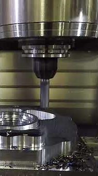 Helical Interpolation with a Helical Solution Chipbreaker End Mill, makes chips fly!