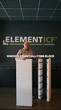 One of the great features of Element ICF is the site-assembled block option.