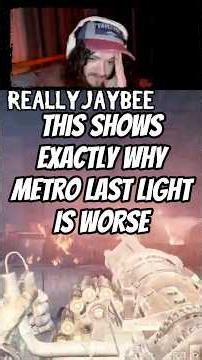 the perfect demonstration of why metro last light is worse than metro 2033 #xbox #metro2033