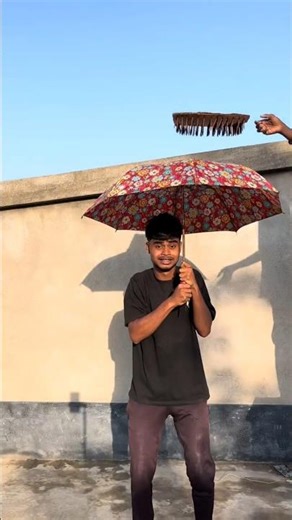 Can This Umbrella Save Me From Everything? #shortvideo #shots