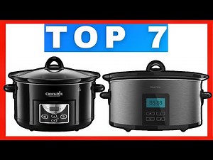 👉 THE 7 BEST SLOW COOKERS FOR 2025 💥 PROGRAMMABLE ELECTRIC CROCKPOTS