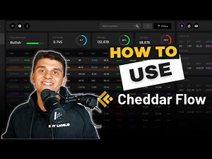 How to Use CHEDDAR FLOW - Options Flow for Beginners!