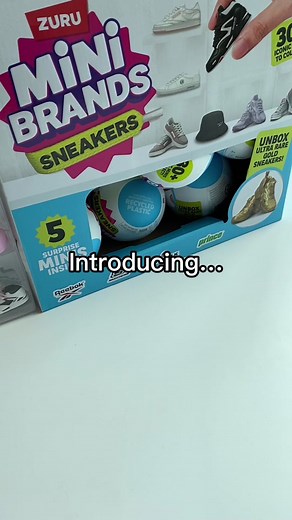 Introducing Mini Brands Sneakers 🔥🔥🔥🔥🔥 #minibrands #minibrandssneakers #sneakertok #sneakers #shoetok #sneakerhead #fashiontok #shoes #minisneakers #mini #minishoes #zuru #zurutoys