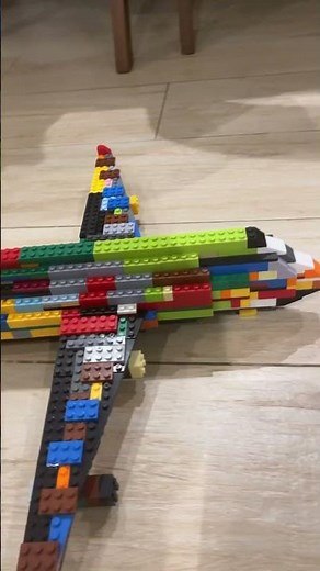 #LEGO Airborne: A Mini Jet Takes Flight! ✈️✨ #LEGO #Aviation